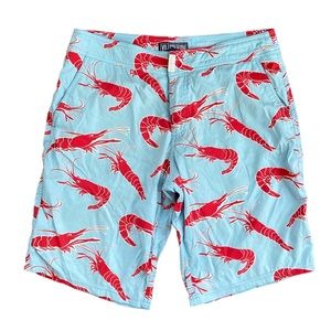 Vilebrequin Mens Lobster Swim Trunks Size Large